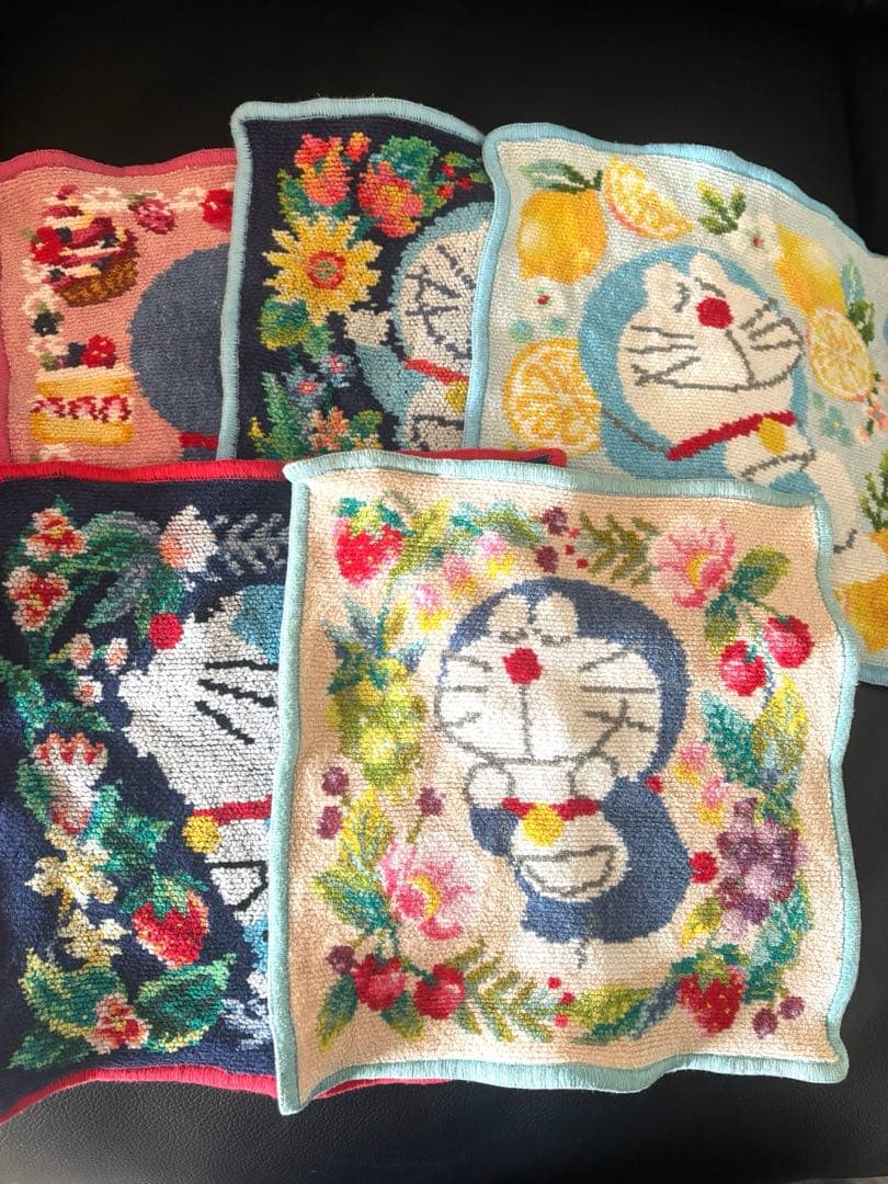 最終値下❣️【FILER】5×フェイラーハンカチ ドラえもん