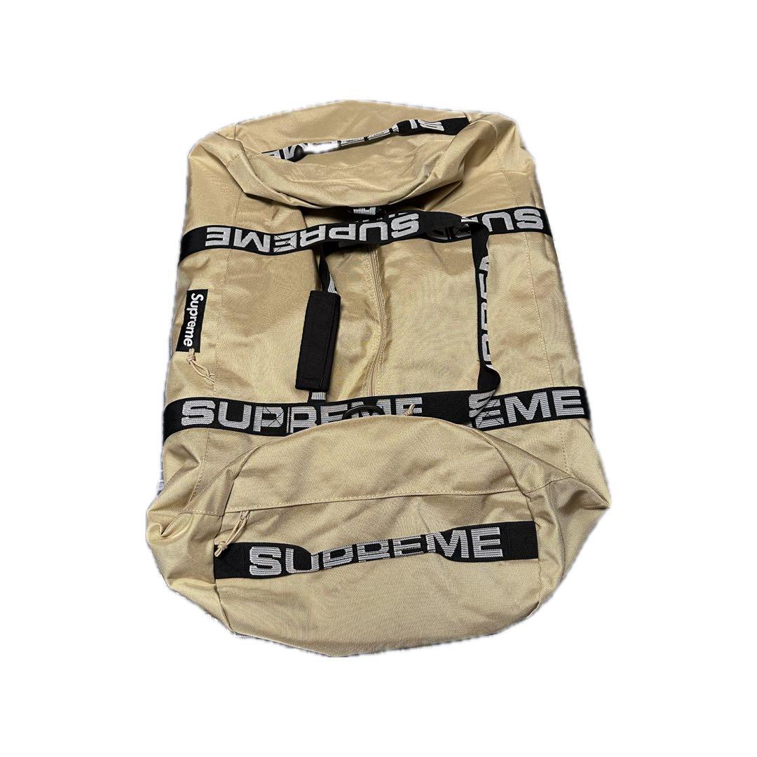 Supreme SS18 LARGE DUFFLE BAG ベージュ