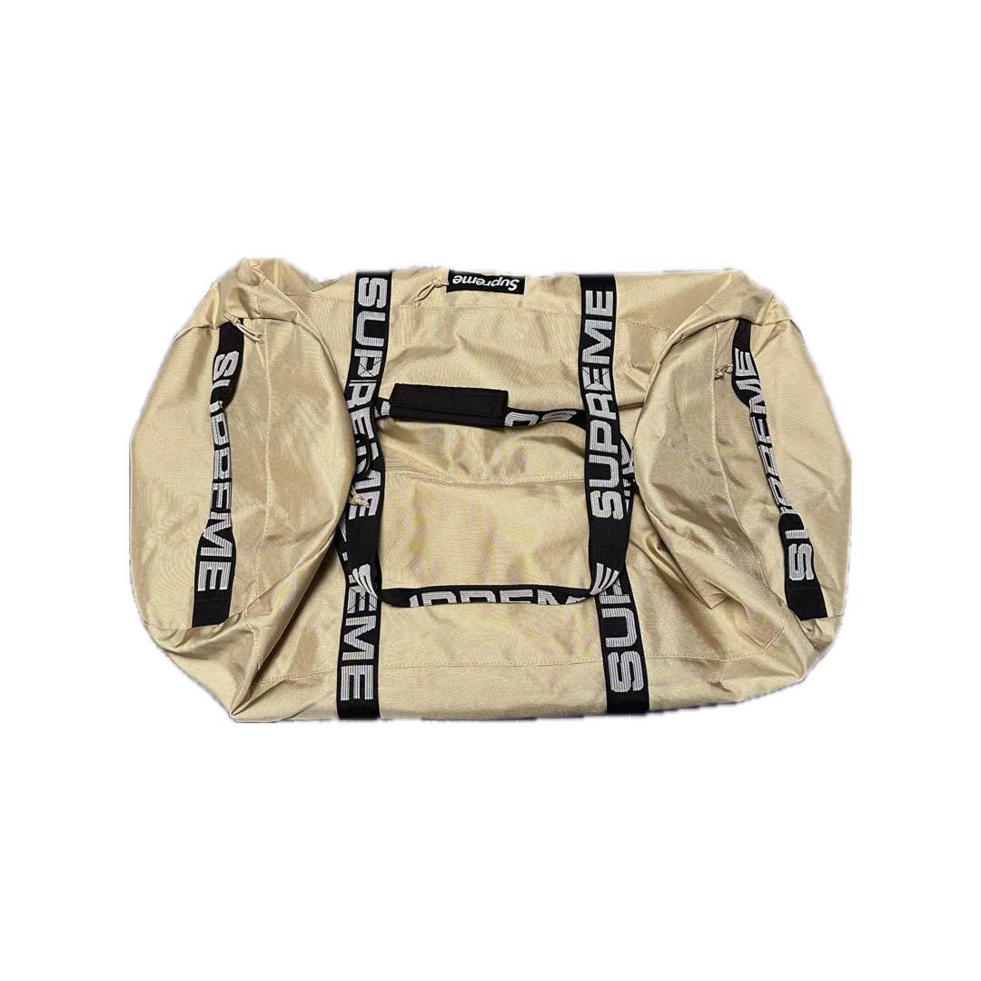 Supreme SS18 LARGE DUFFLE BAG ベージュ