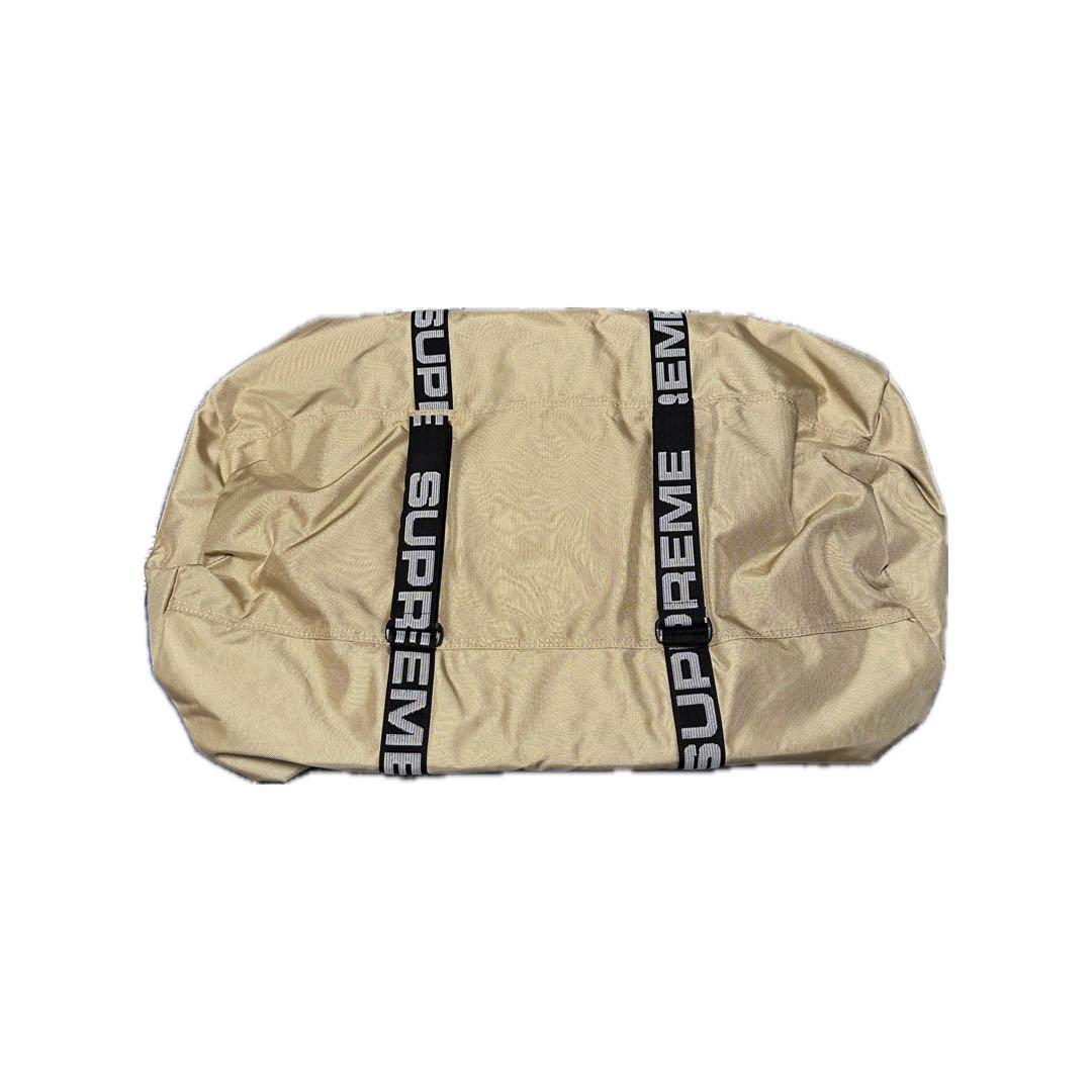 Supreme SS18 LARGE DUFFLE BAG ベージュ