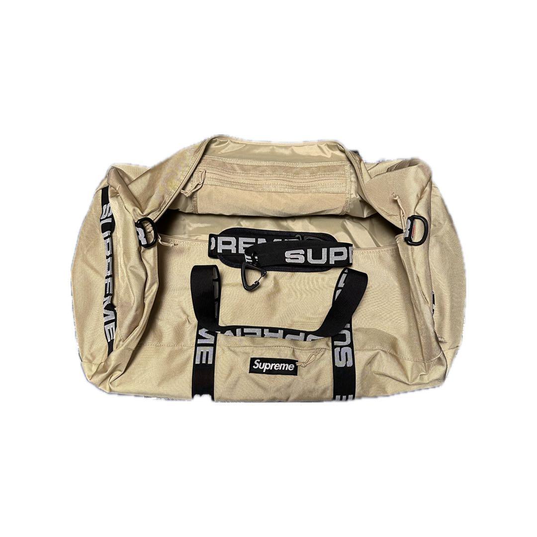 Supreme SS18 LARGE DUFFLE BAG ベージュ