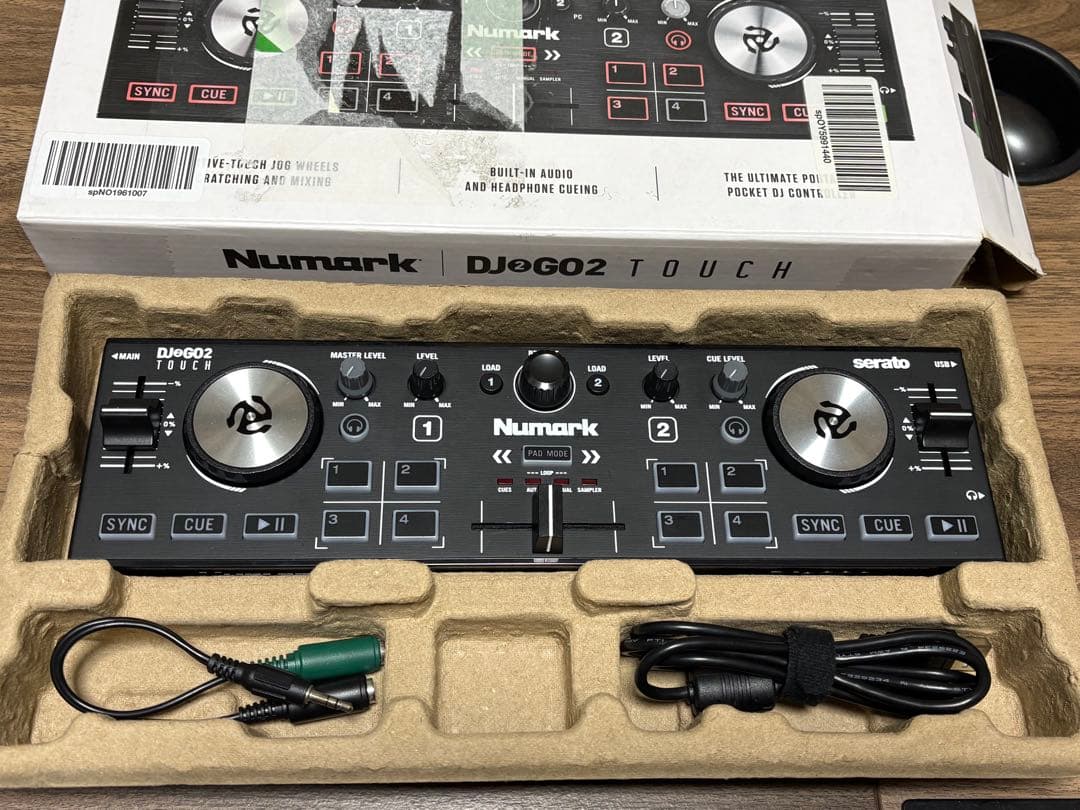 Numark DJ2GO2 Touch DJコントローラー