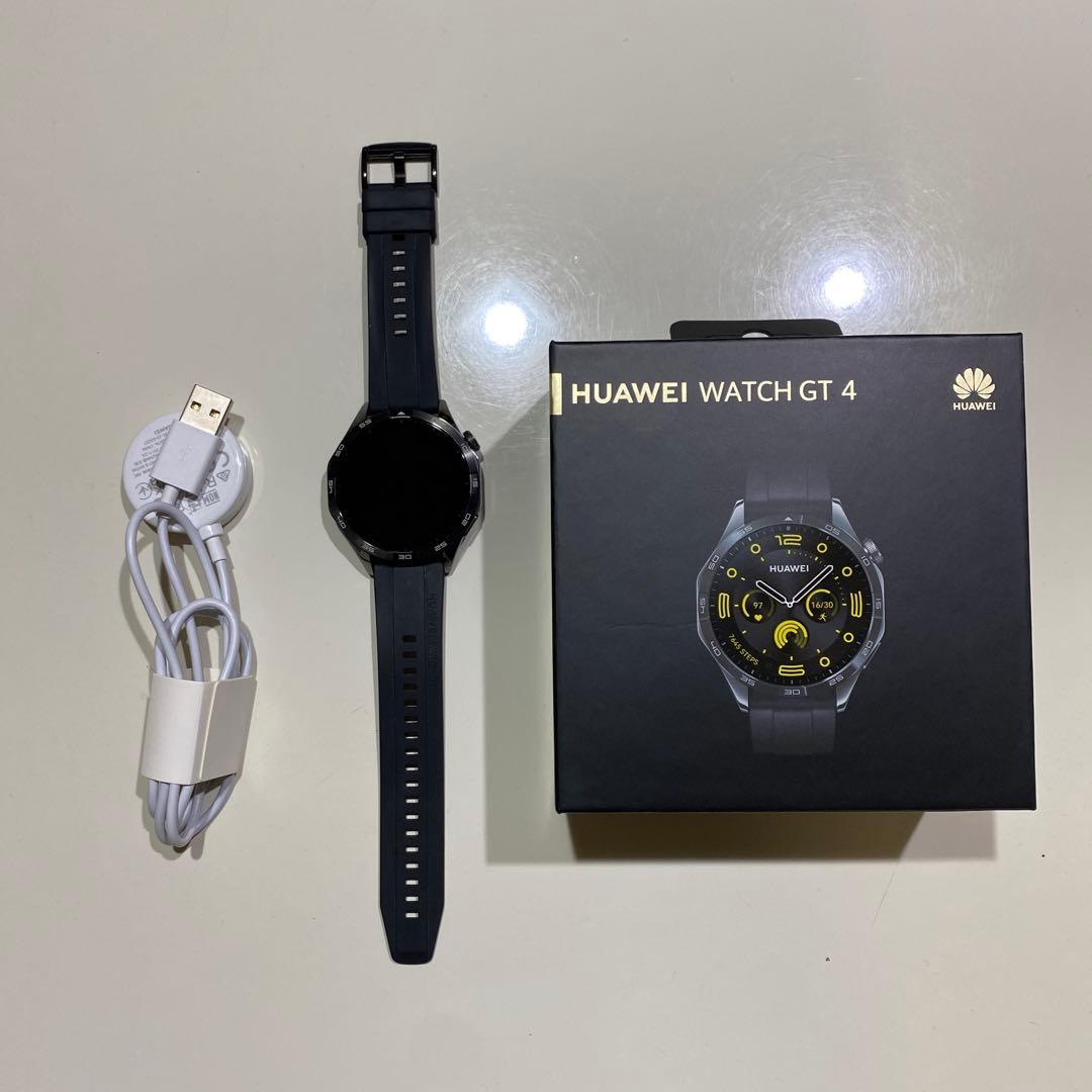 い*や様 HUAWEI WATCH GT 4 ブラック 46mm