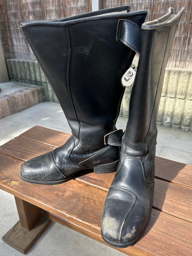 東横トーヨコ　ロングブーツ　特攻ブーツ 26cm 牛皮　国産
