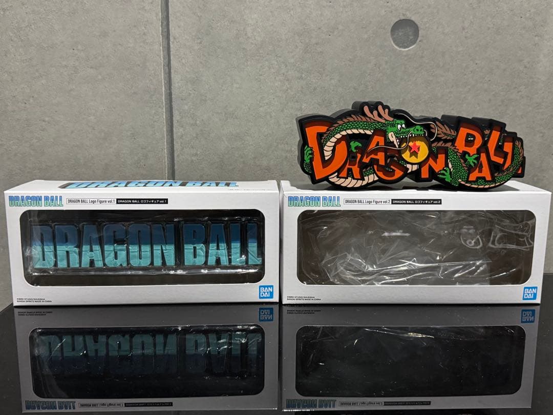 ドラゴンボール ロゴフィギュア 2種セット