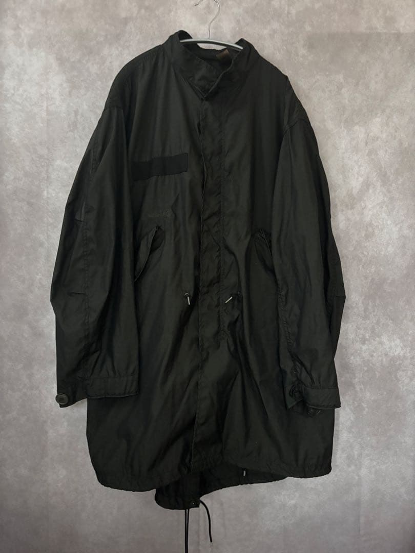 80s U.S.ARMY M-65 fishtail parka 黒染め M65