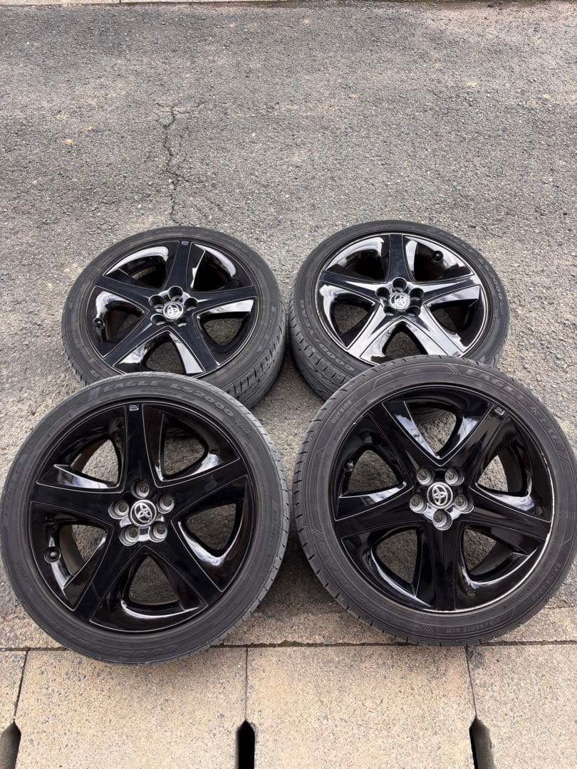 50プリウス　 ブラックエディション純正ホイールタイヤ付　美品　送料込み