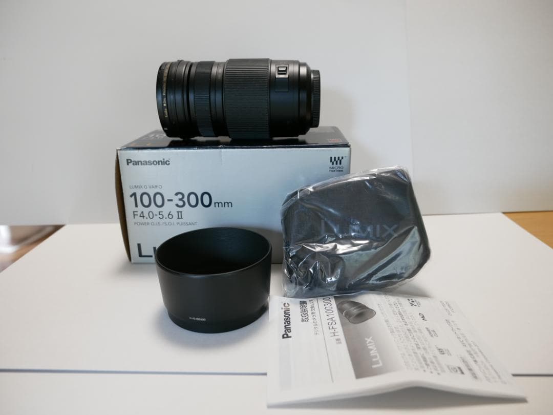 レンズ(ズーム) lumix g vario 100-300mm