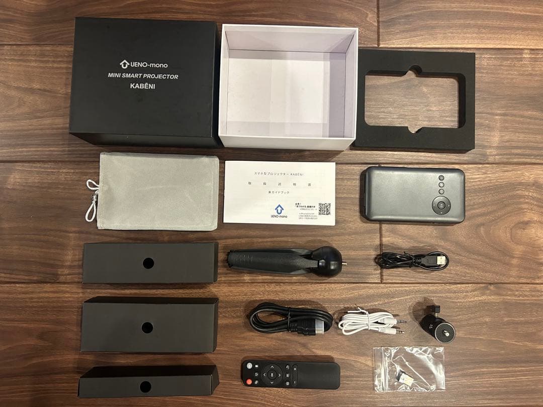 saya　KABENI T89A プロジェクター本体及び付属品箱付き