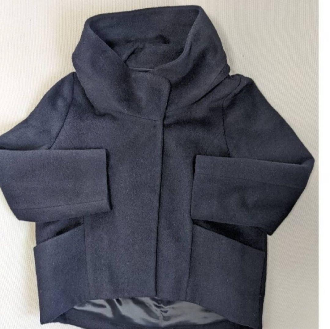 Modify/モディファイ アンゴラ ウールコート ネイビー