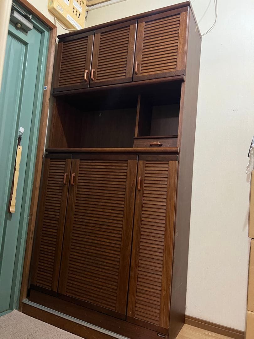 5月末までシューズラック　アンティーク家具