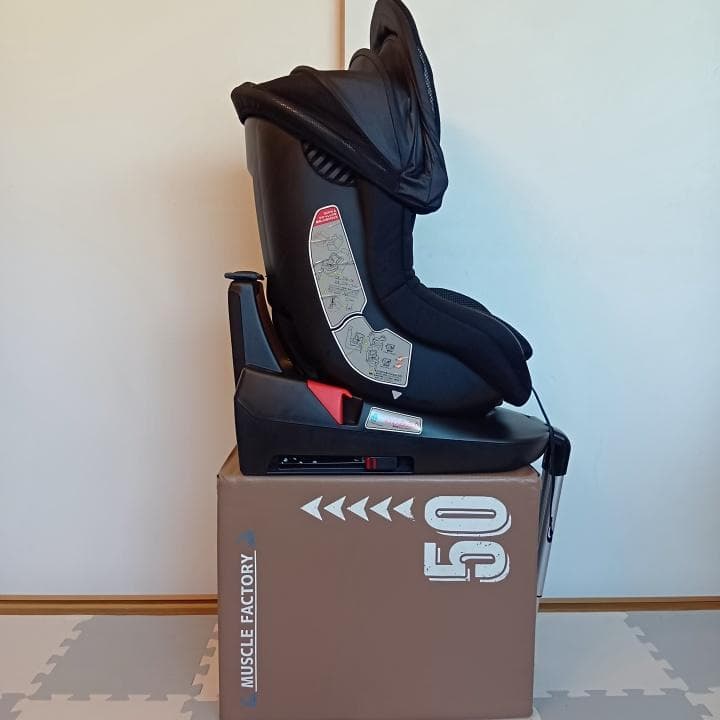 【美品✨】マムズキャリー チャイルドシート ターンレジェfix ヨ