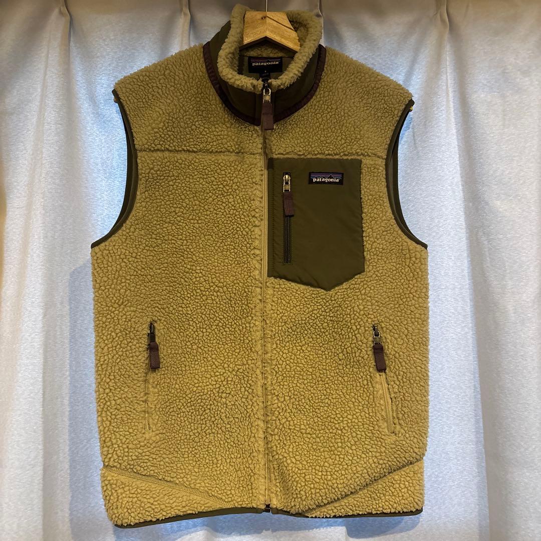 パタゴニア　レトロX ベスト　S ベージュ