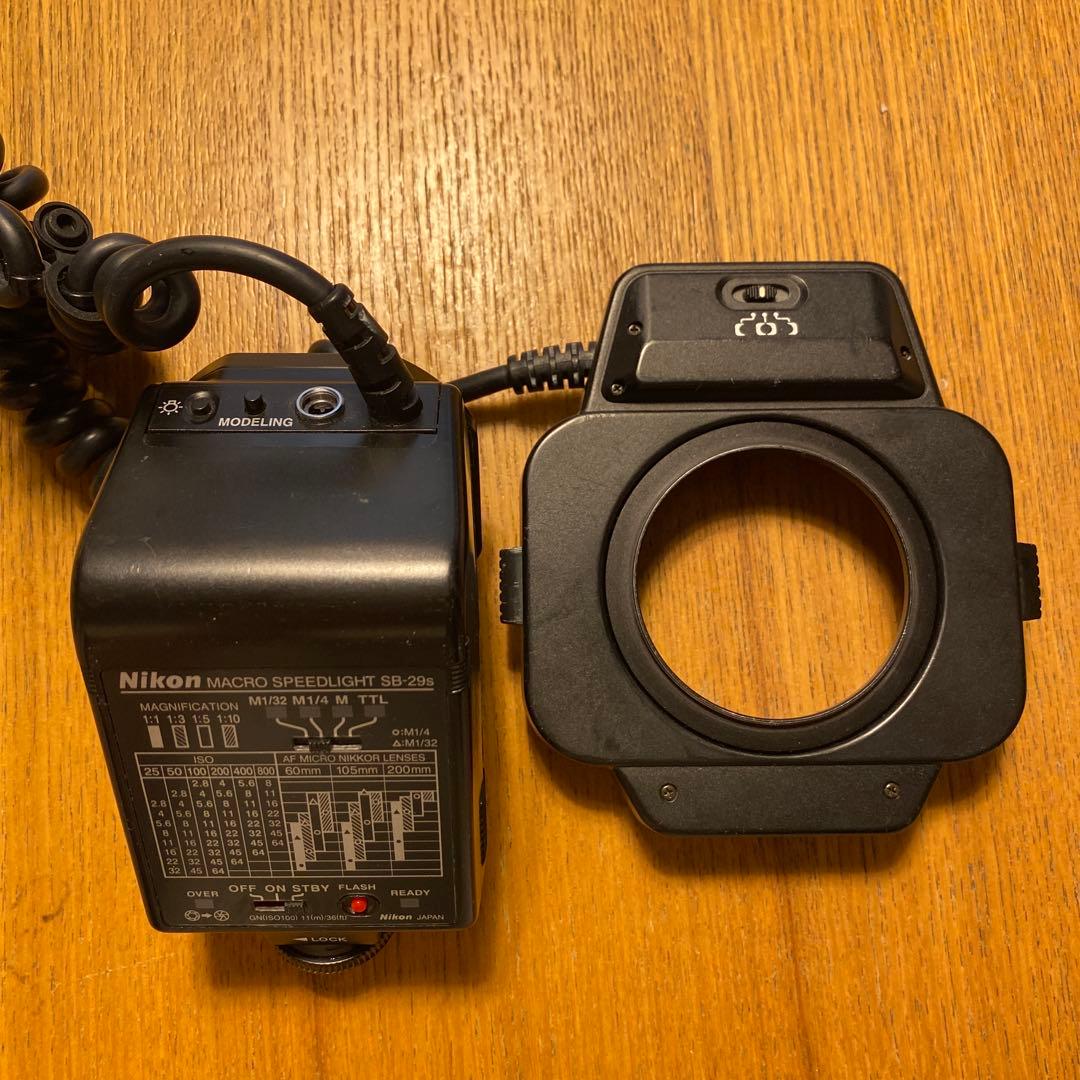 ニコン純正SB-29sマクロレンズ用リングフラッシュ