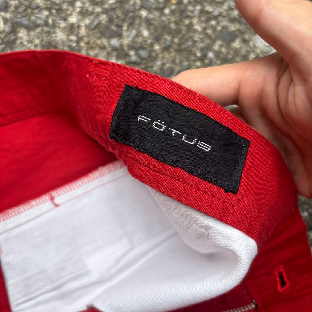 FOTUS フェトウス コットンパンツ 原宿 archive Y2K