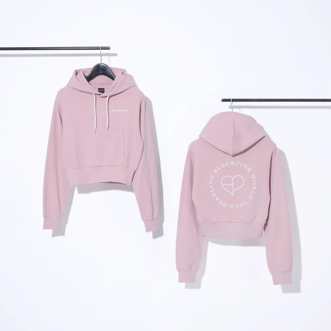 Blackpink deadline プルオーバーフーディー　ショートサイズ