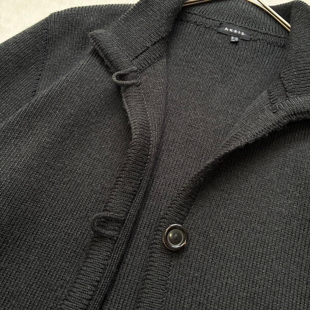 AKRIS ニットカーディガンジャケット 上質 上品 US14