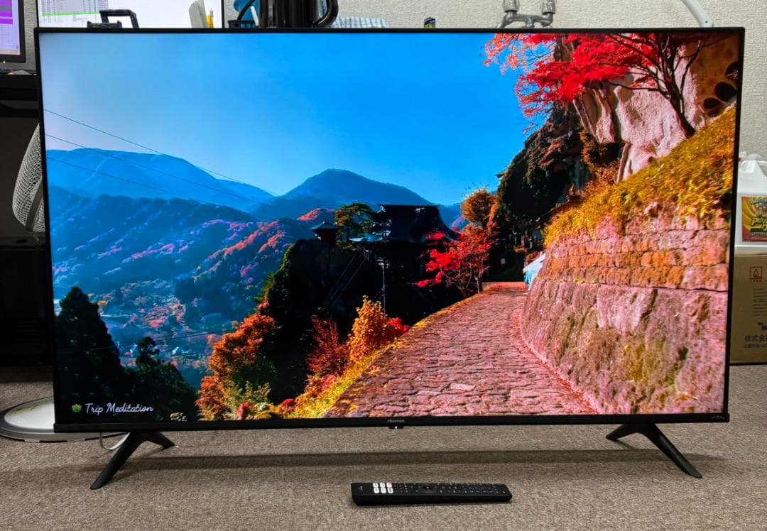 全国送料無料 ハイセンス 50V型 4K液晶テレビ 50E6G 2022年製