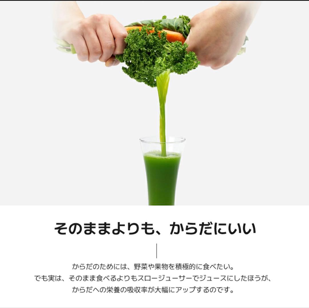 Kuvings クビンズ　ホールスロー ジューサー　JSG-821M white