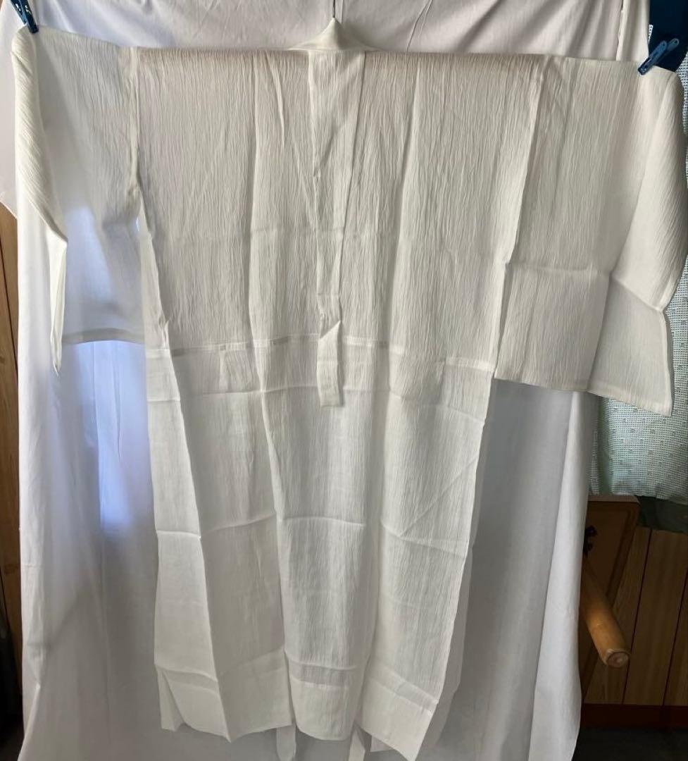 近江ちぢみ　つい丈長襦袢　踊り衣裳　uj.597