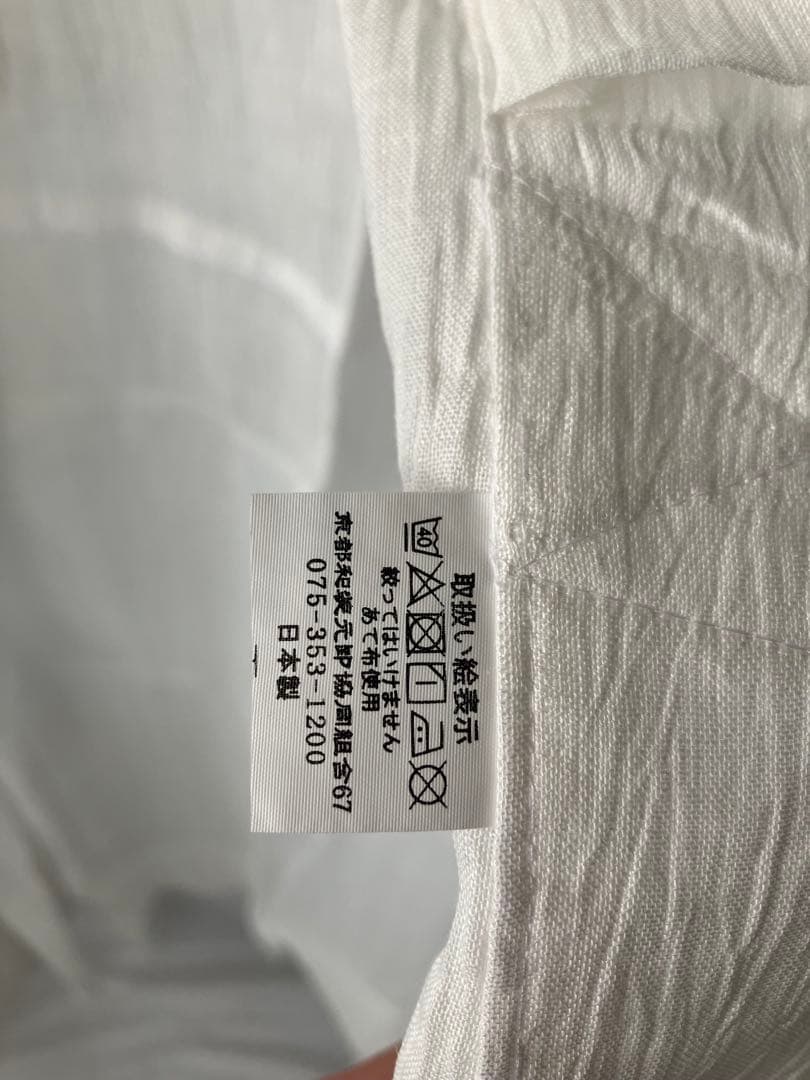 近江ちぢみ　つい丈長襦袢　踊り衣裳　uj.597