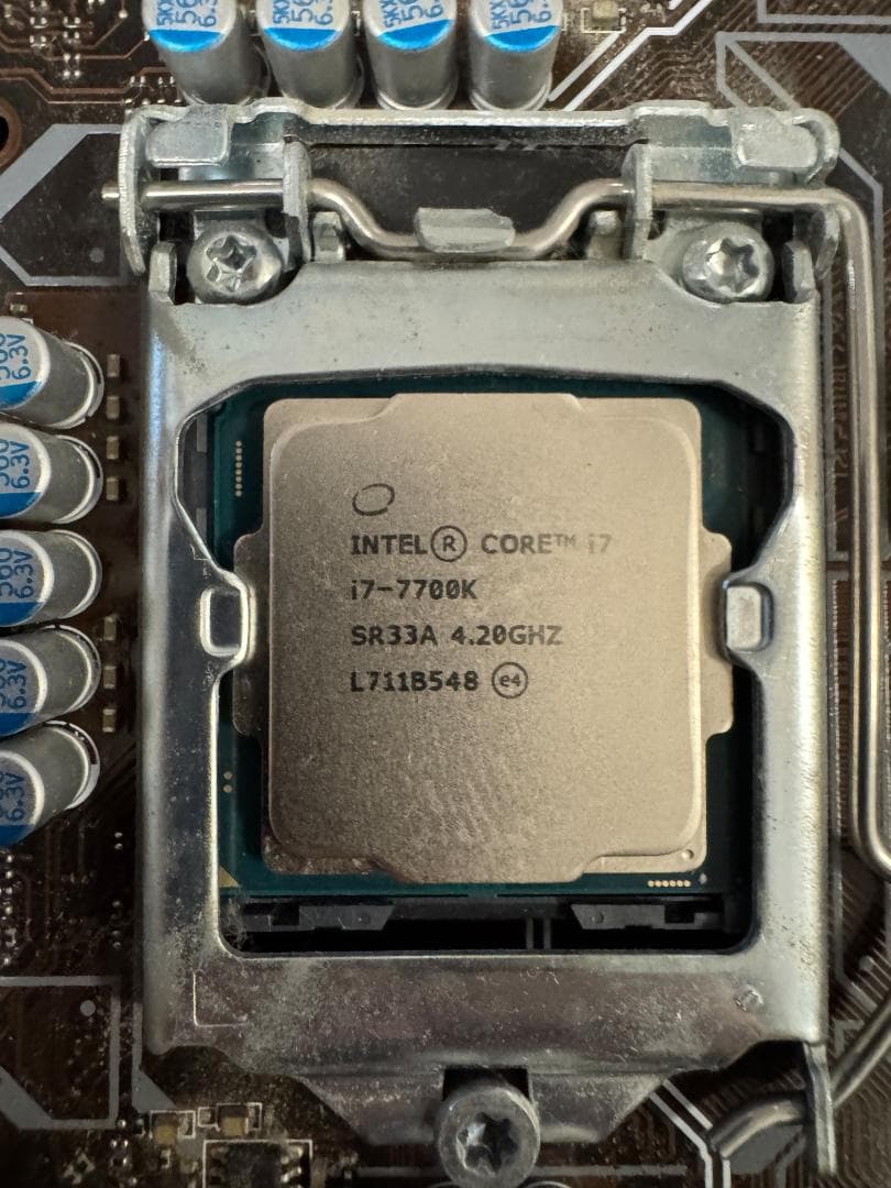 i7-7700K　マザーボードセット
