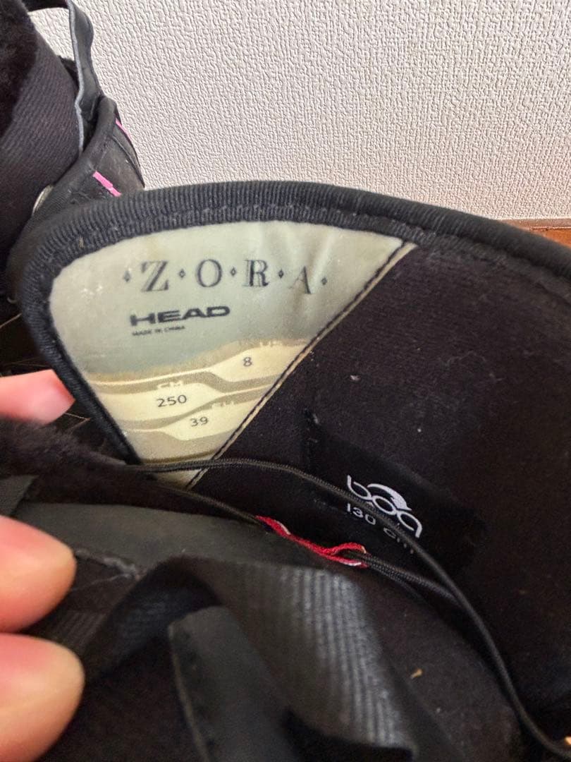 HEAD ZORA BOAブーツ　25センチブーツ