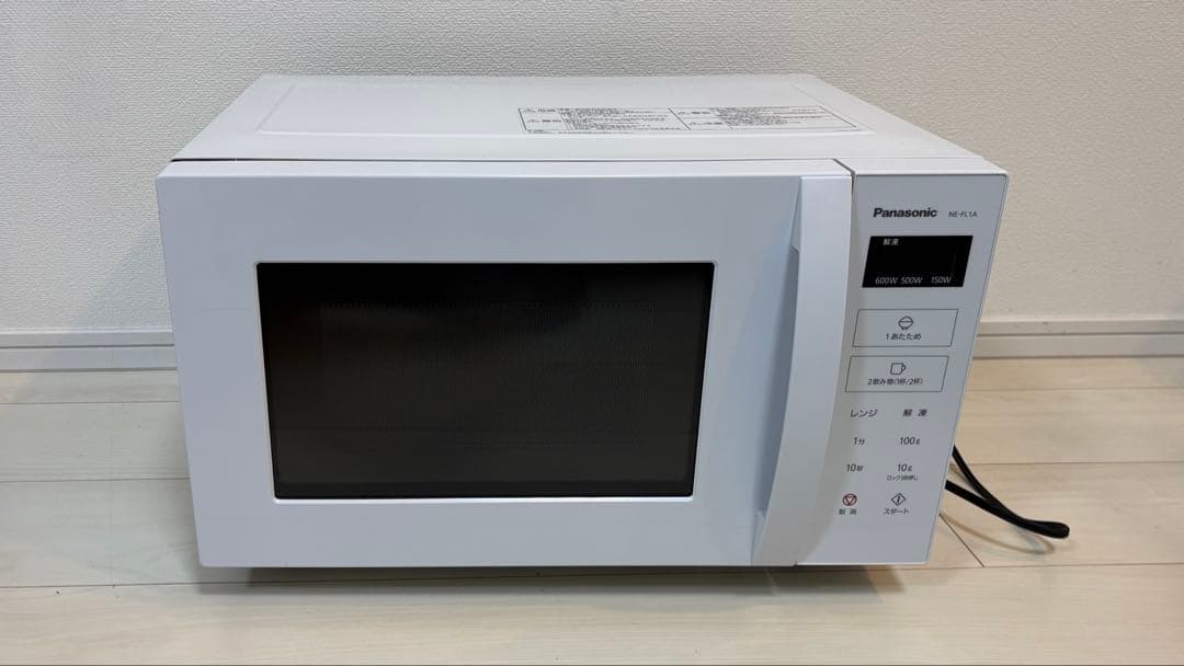Panasonic 単機能電子レンジ NE-FL1A 23年製