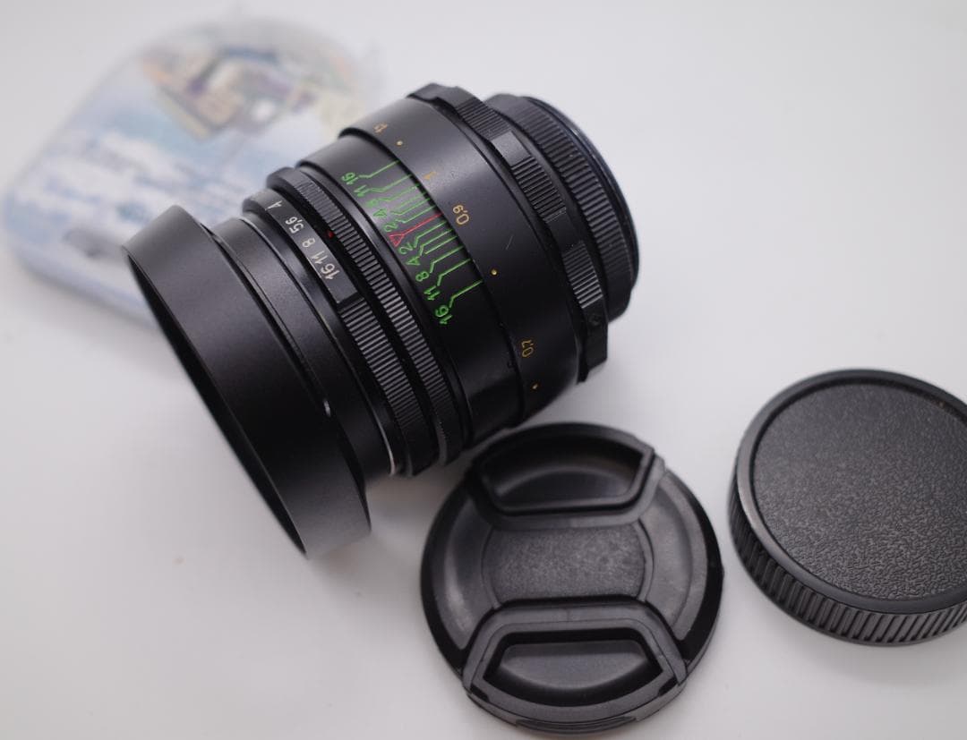 30　未使用　ぐるぐるボケレンズ　 ヘリオス　44-2　M42