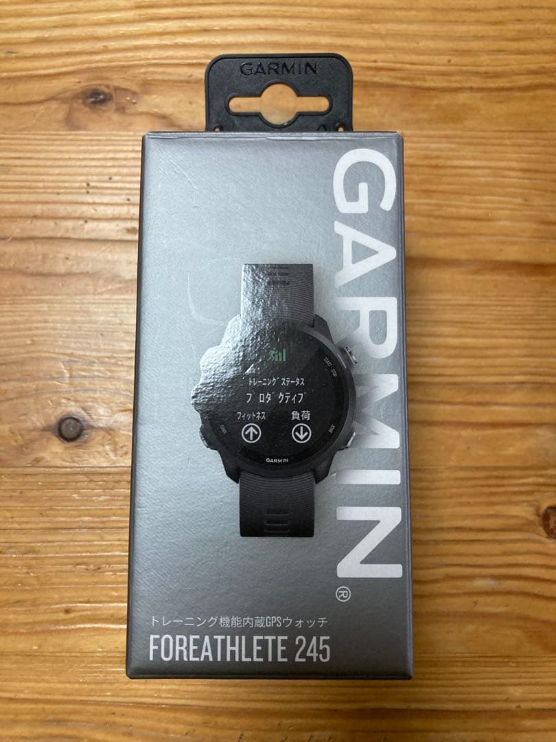 ハイチャン　Garmin ForeAthlete 245 ブラック