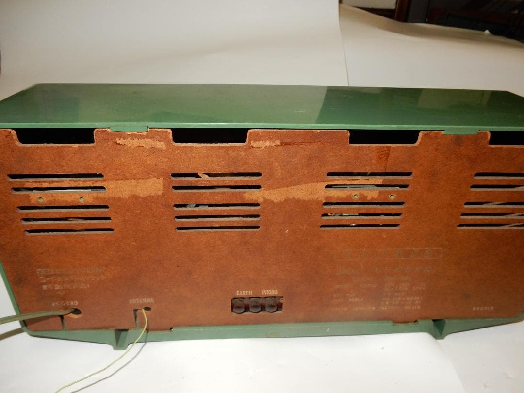 真空管ラジオ　マツダラジオ　うぐいすSS　東芝　よく鳴ります