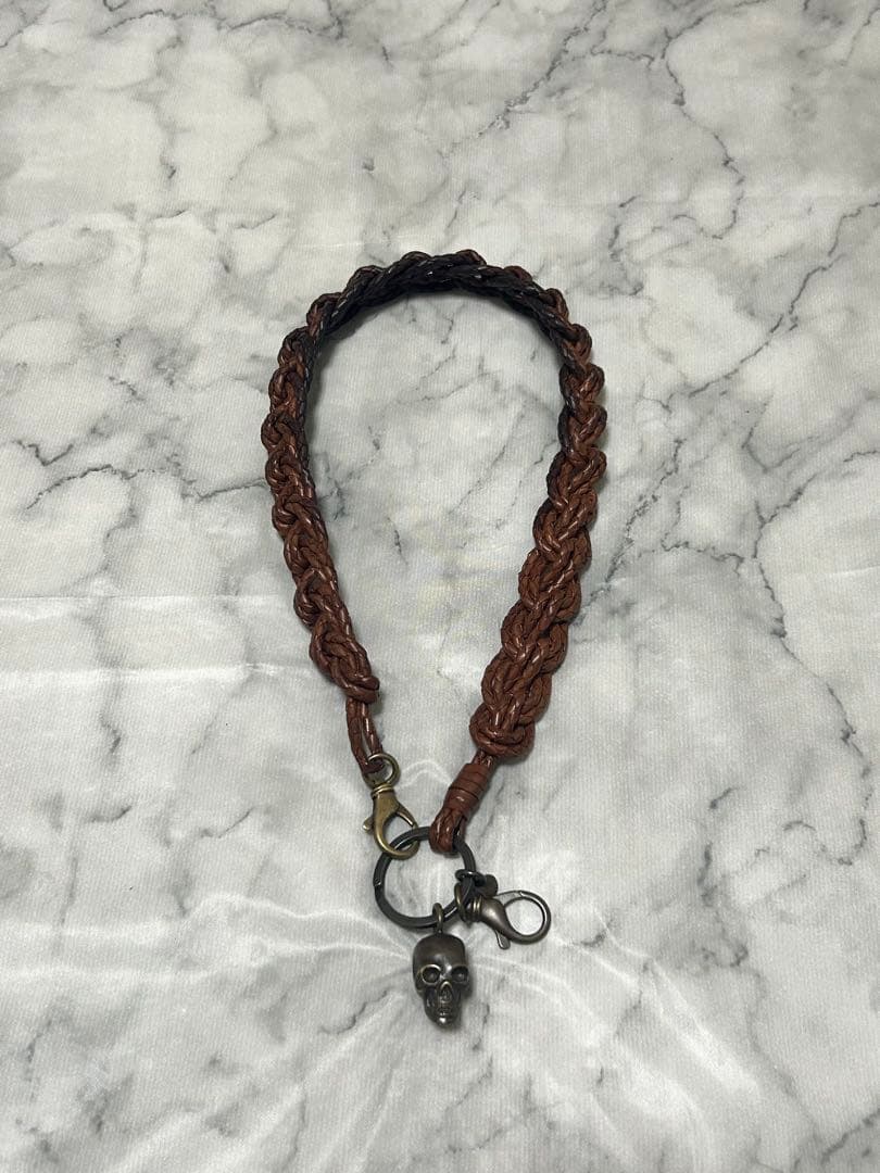 小物 Alexander McQUE skull wallet chain