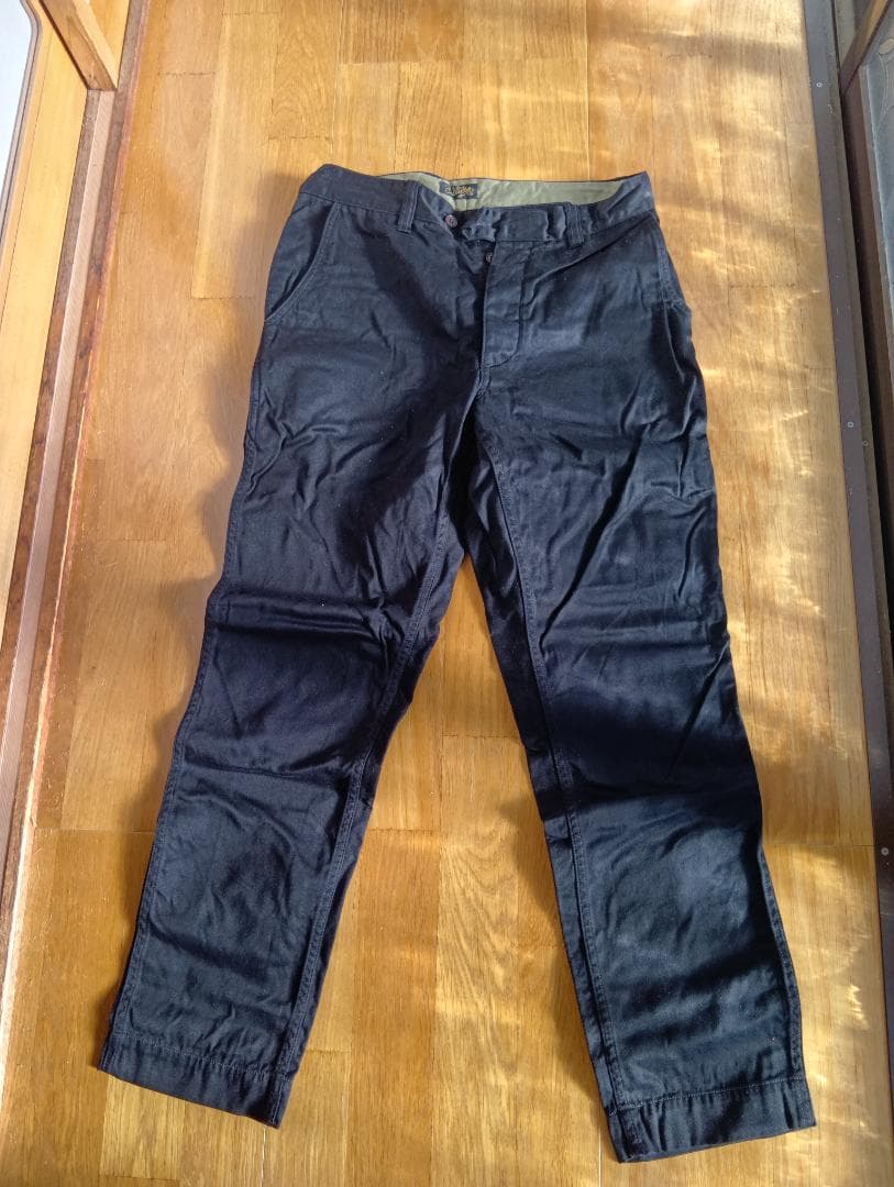 Colimbo ULSTER CHINO ブラック チノパン W32