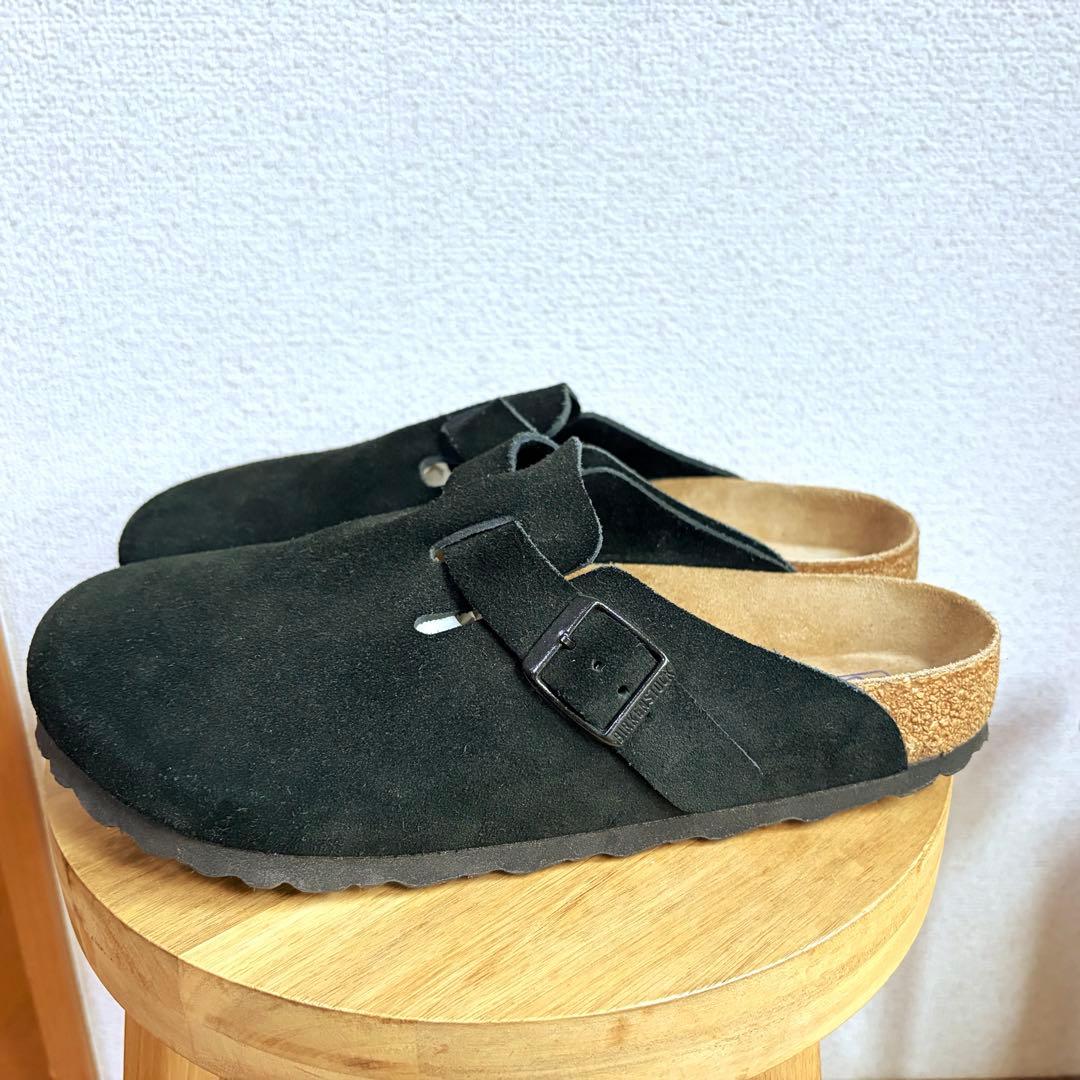 極美品◯BIRKENSTOCK BOSTON ボストン ブラックレギュラー 40