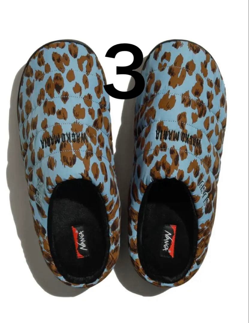 靴 SUBU NANGA WACKO MARIA LEOPARD BLUE