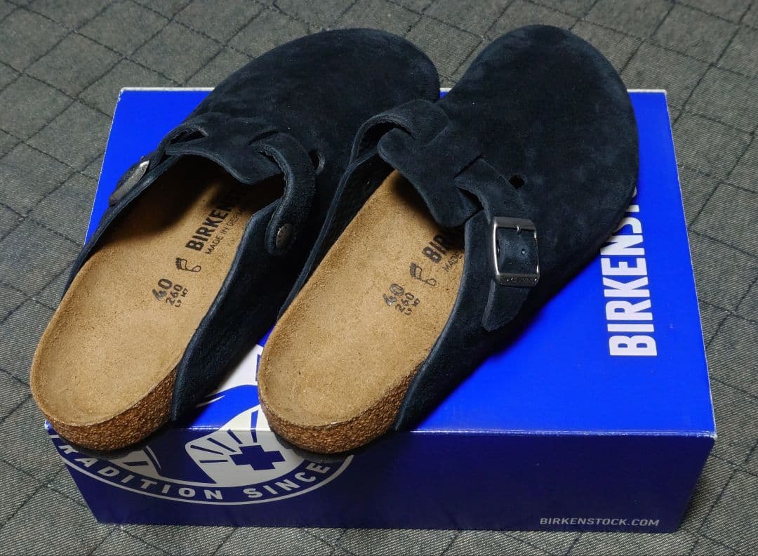 ビルケンシュトック ボストン スエードレザー 40