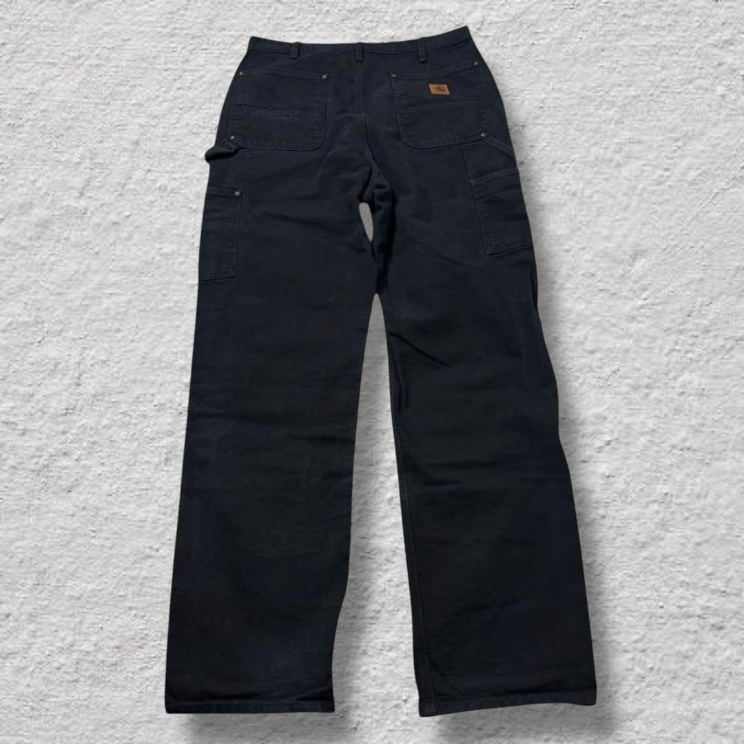 タオ Carharttダブルニーペインターパンツ90sダックブラック