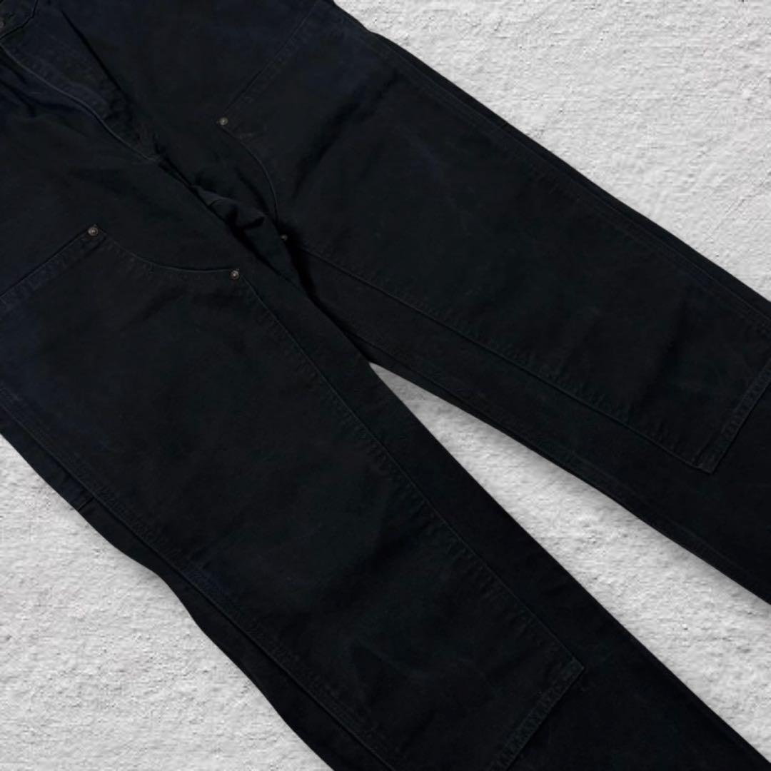 タオ Carharttダブルニーペインターパンツ90sダックブラック