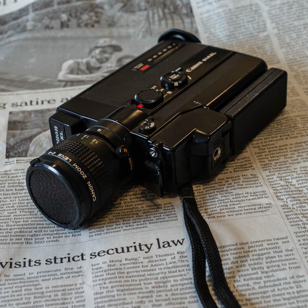 フィルムカメラ Canon 514XL C-8 9-45mm 1:1.4 MACRO 8mm