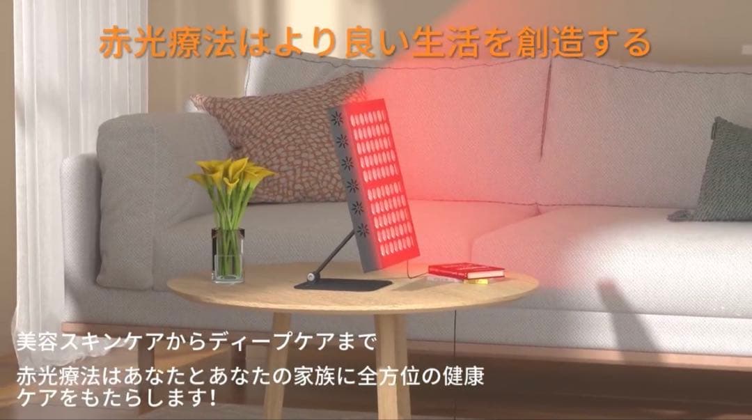 赤外線LEDパネル、80LEDs近赤外線ライトパネル（62W）