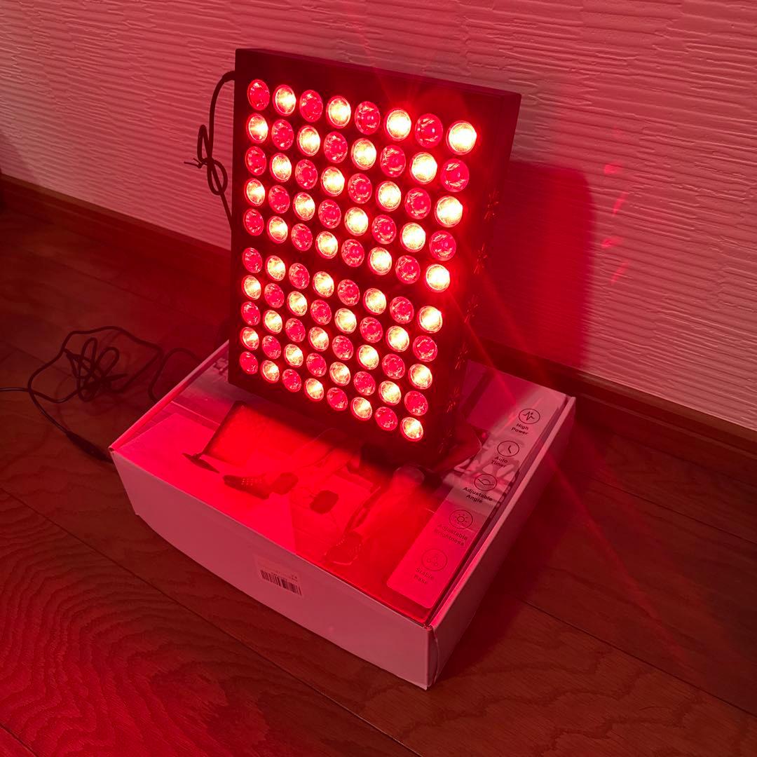 赤外線LEDパネル、80LEDs近赤外線ライトパネル（62W）