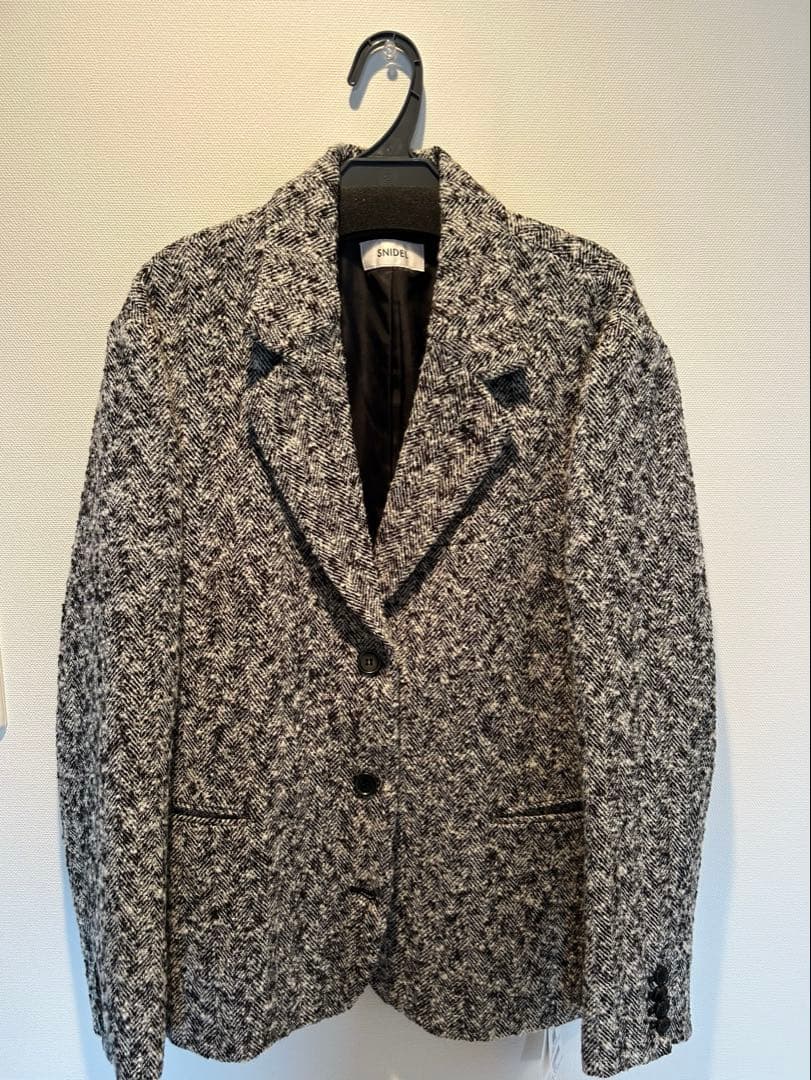新品未使用　SNIDEL スナイデル　ベルテッドオーバーサイズジャケット