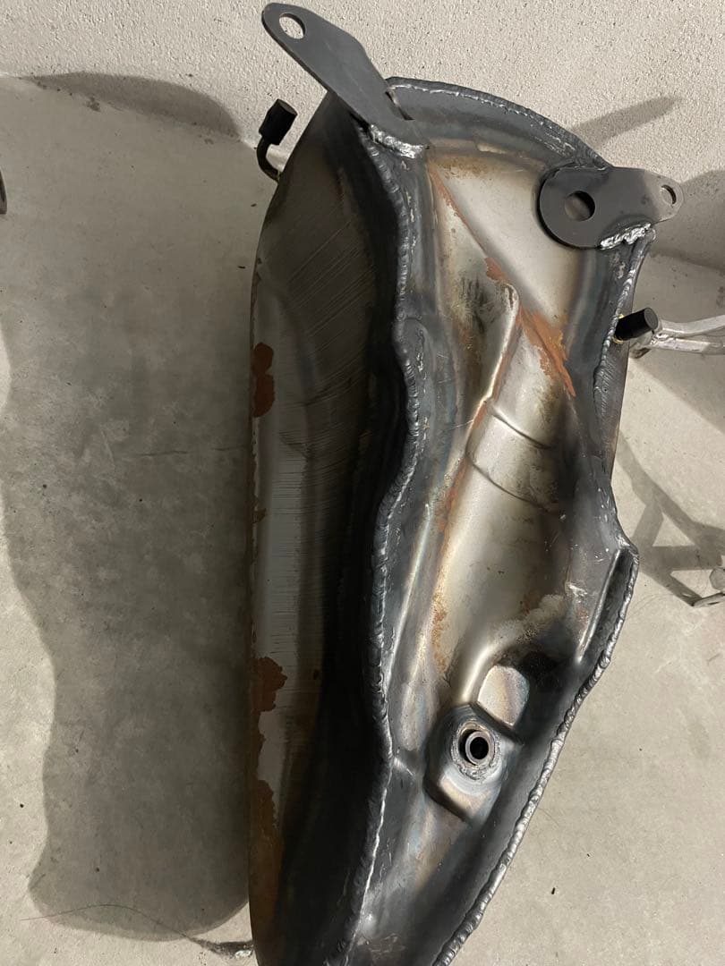 ハーレー ショベル ガソリンタンク 【分割タンク】当時物 ビンテージ パン