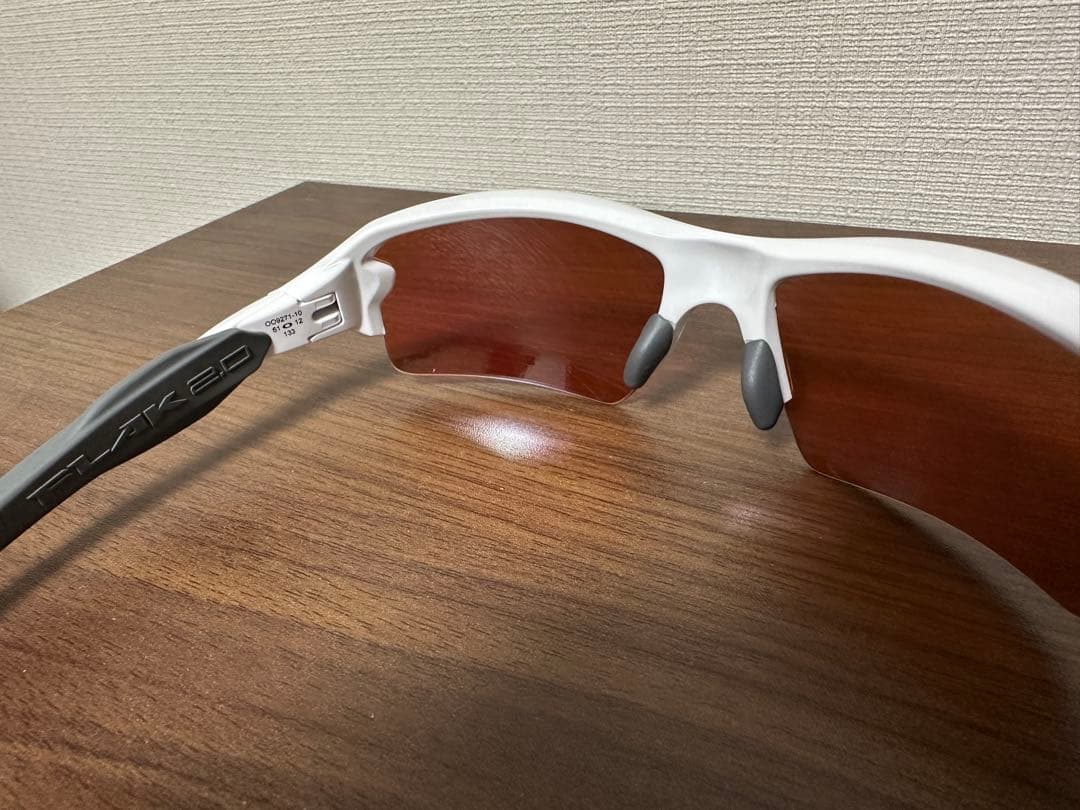 Oakley Radar スポーツサングラス ホワイト/グレー