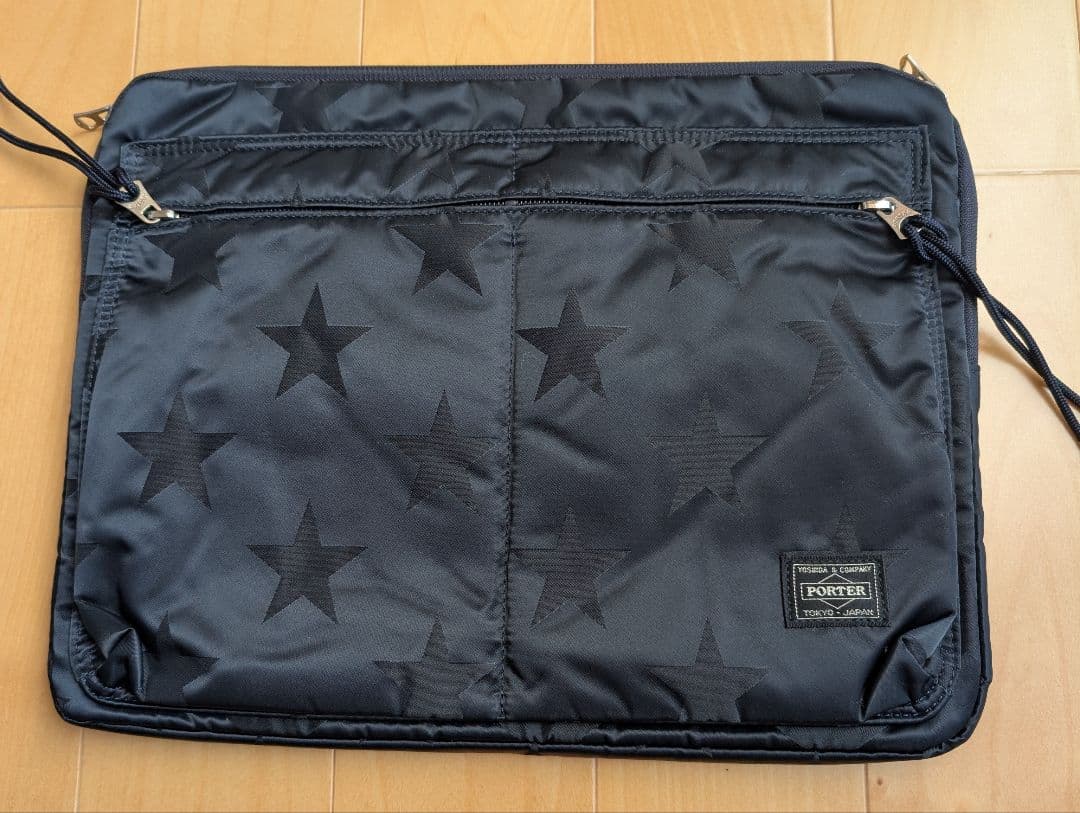 PORTER 星柄 クラッチバッグ
