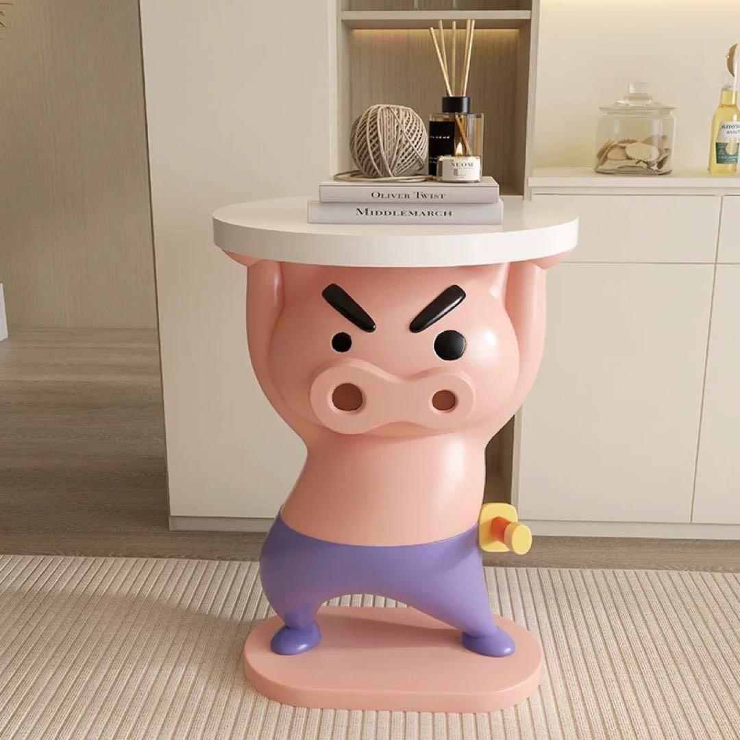 クレヨンしんちゃん ぶりぶりざえもん ローテーブル 高さ50cm