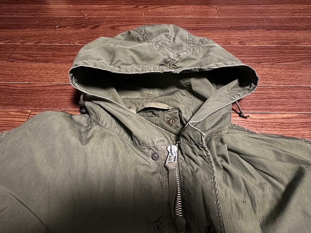 50sミリタリー　SMALLモッズコート M51 ミリタリージャケット　古着