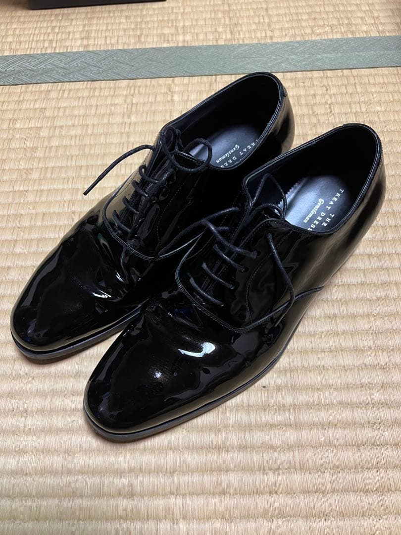 TREAT DRESSING ブラック ドレスシューズ 8 1/2