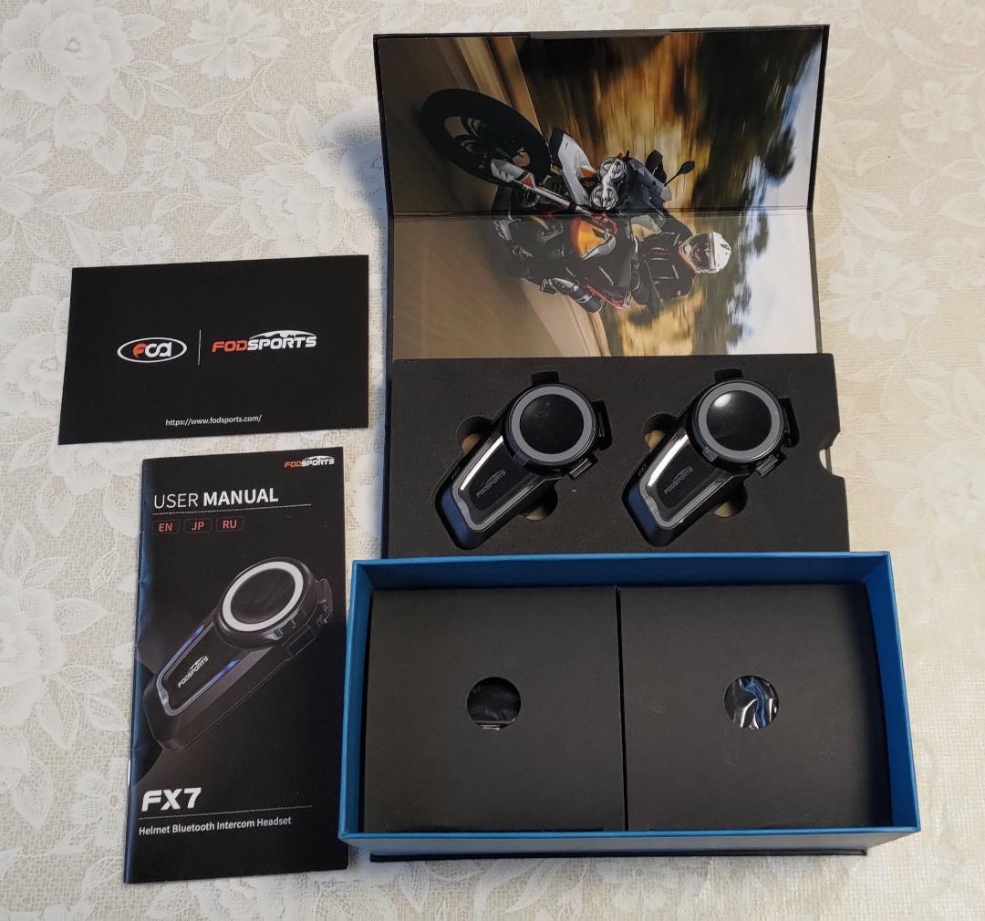 FODSPORTS バイクインカム FX7 2個セット