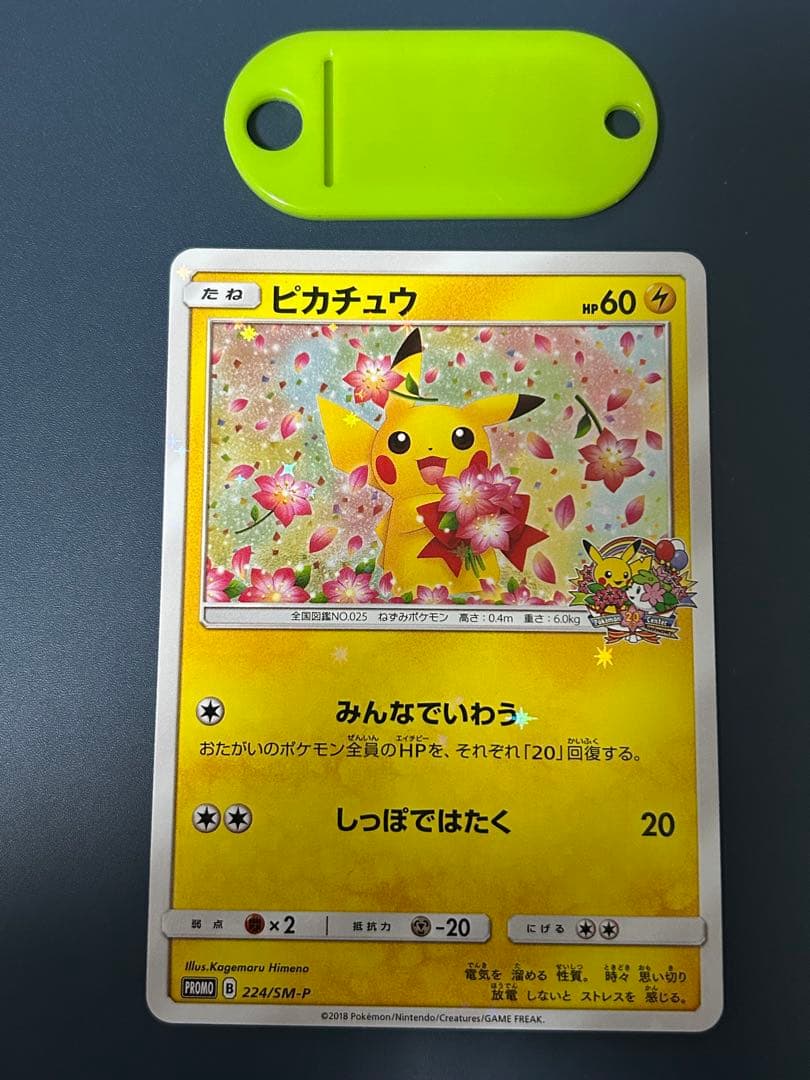 ポケモンカード ピカチュウ プロモ みんなでいわう